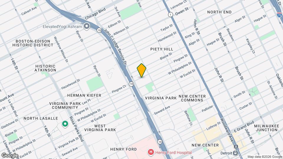865 Pingree St, Unit 865 Pingree St Map and Location Details