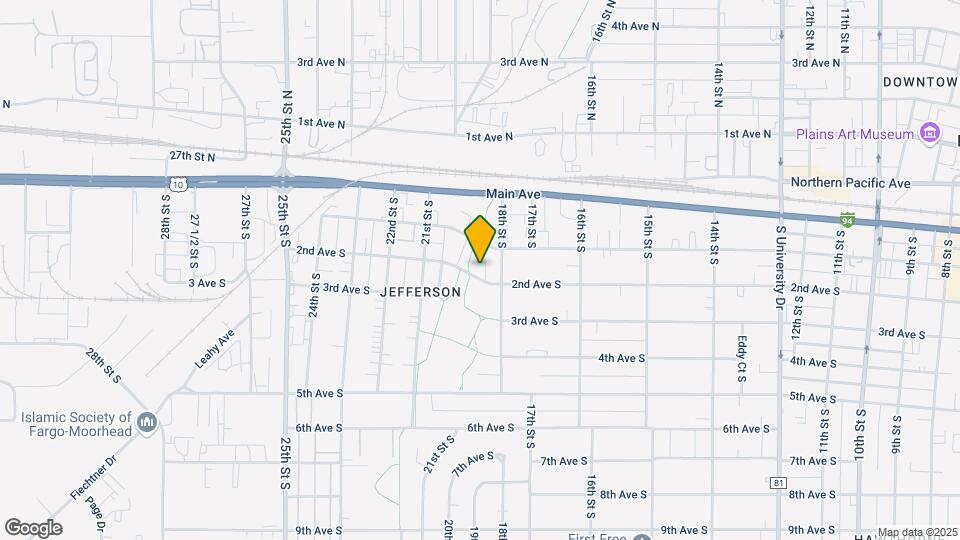 Jefferson Apartments Mapa y Detalles de la Ubicación