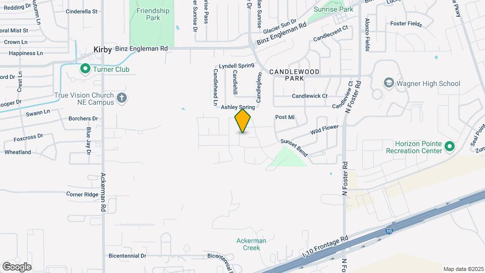 2538 Live Oak Pass Map and Location Details