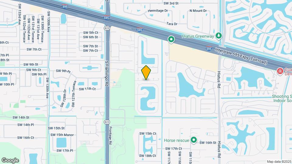 11913 SW 11th Ct Map and Location Details