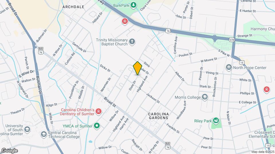 119 Dixie Dr Map and Location Details