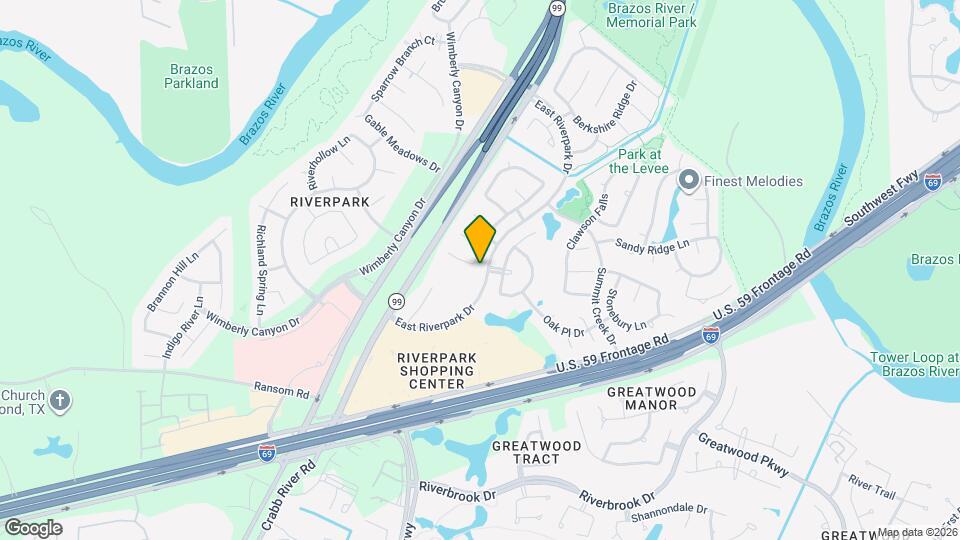 2623 Pine Shadows Dr Map and Location Details