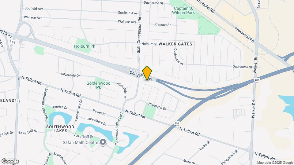 1144 Settlers St Map and Location Details