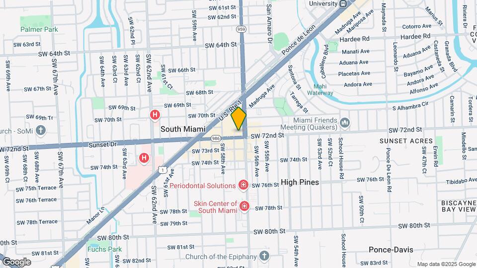 5739 SW 72nd St-Unit -5739 Map and Location Details