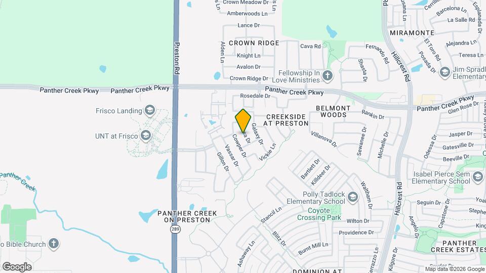 13065 Barbarosa Dr Map and Location Details