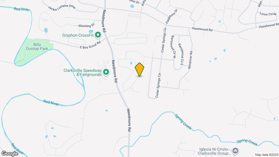 1062 Whitney Dr Map and Location Details