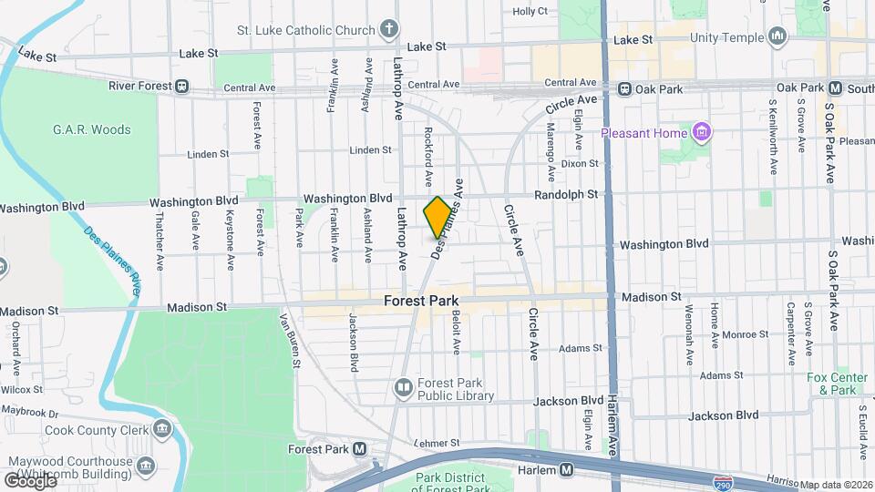 Forest Park Apartments Map and Location Details