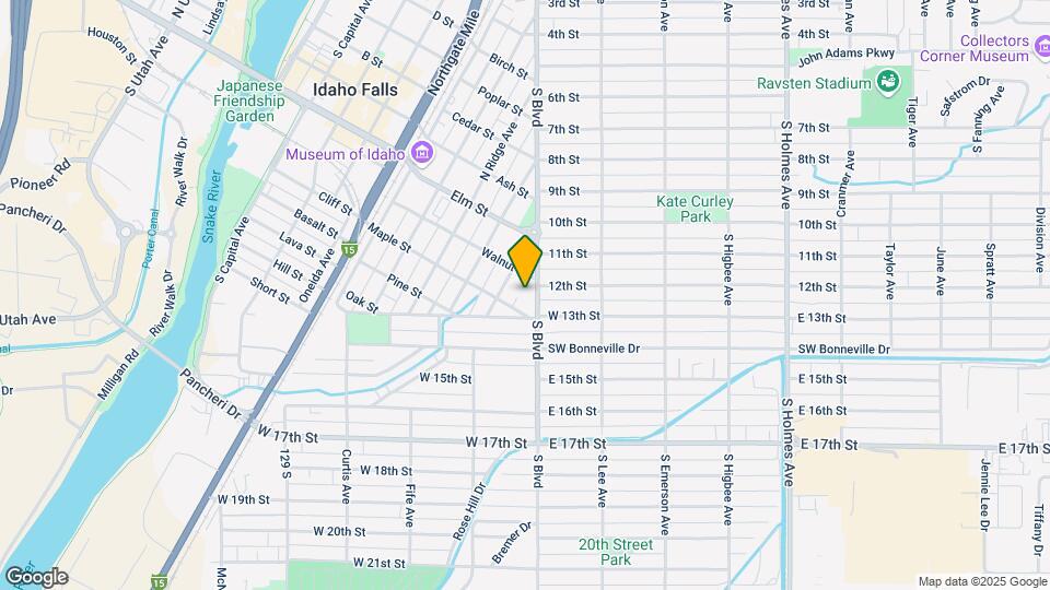 1260 S Blvd Map and Location Details