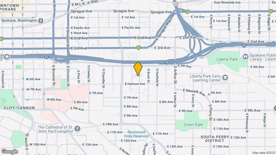 608 S Hatch St Map and Location Details