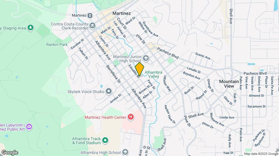 1639 Estudillo St Map and Location Details