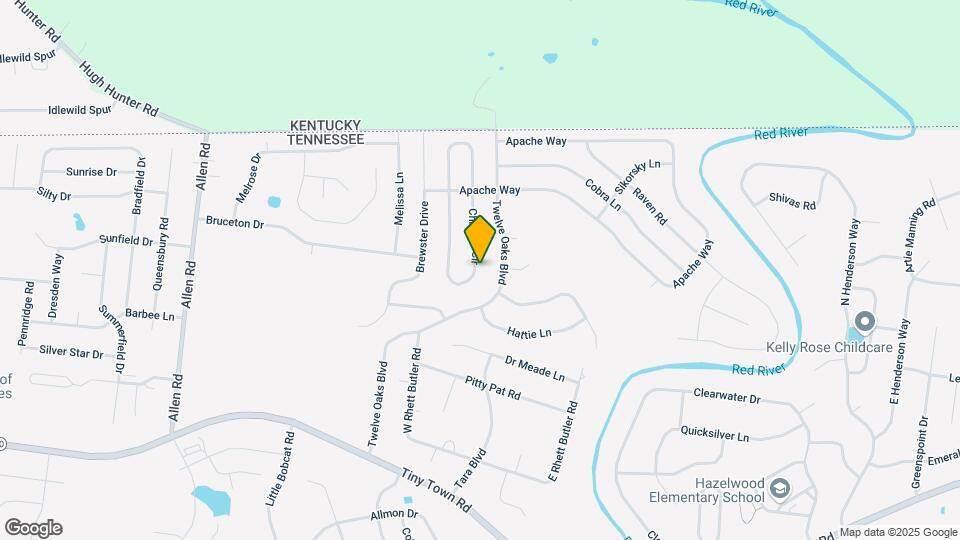 1161 Chinook Cir Map and Location Details