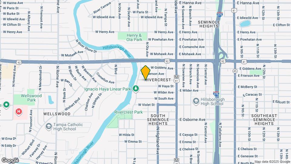 322 W Crest Ave Map and Location Details