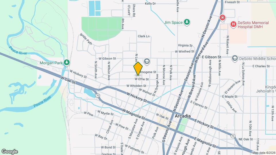 516 W Effie St Map and Location Details