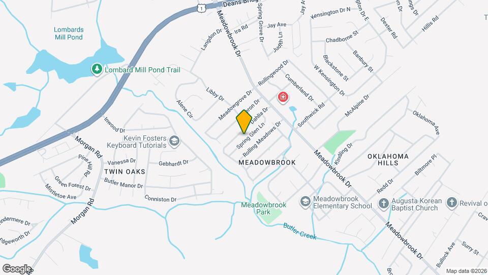 3521 Spring Glen Ln Map and Location Details