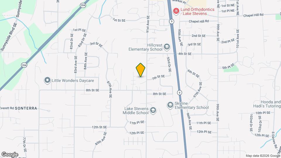 622 91st Ave SE Map and Location Details