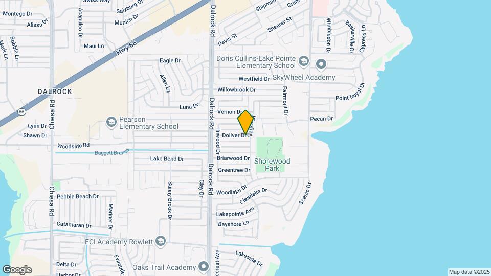 8914 Doliver Dr Map and Location Details