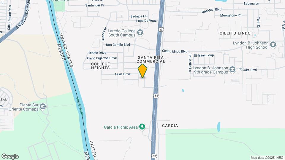 5814 Doctorado Dr Map and Location Details