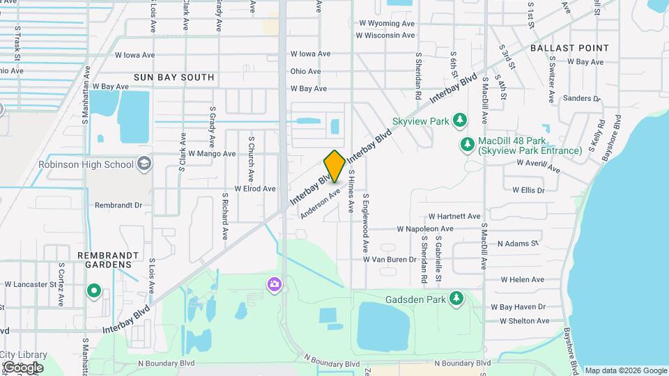 3615 Anderson Ave Mapa y Detalles de la Ubicación