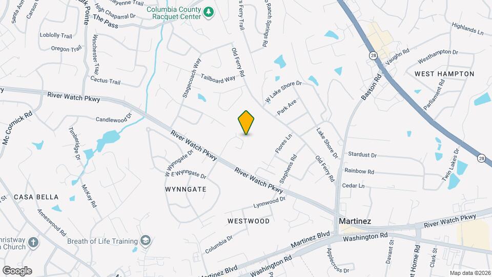 326 Old Plantation Rd Map and Location Details