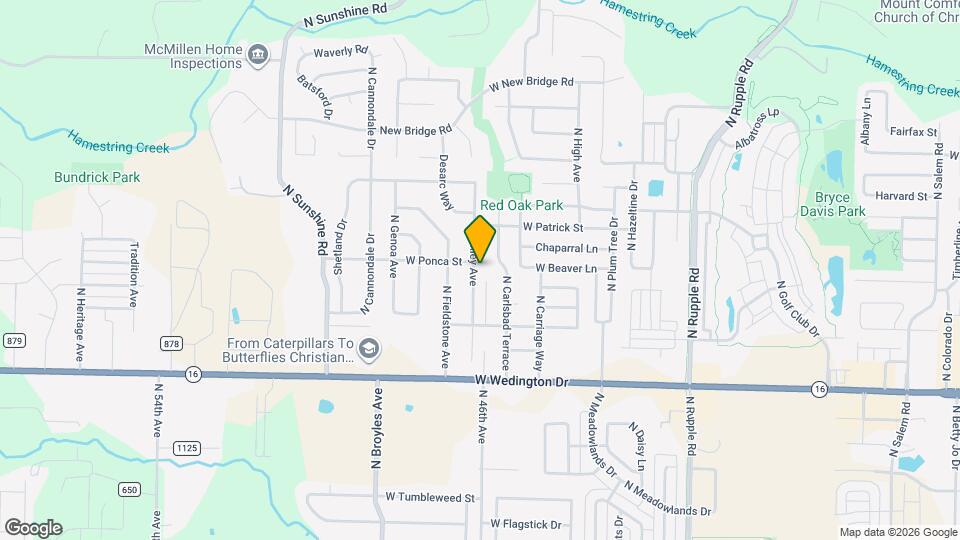 1402 N Boxley Ave Map and Location Details