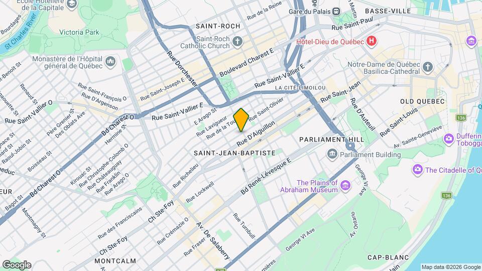 485 Richelieu Rue Map and Location Details