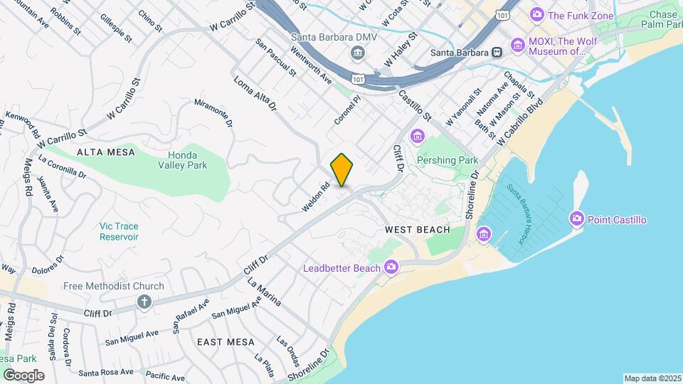 303 Loma Alta Dr Map and Location Details