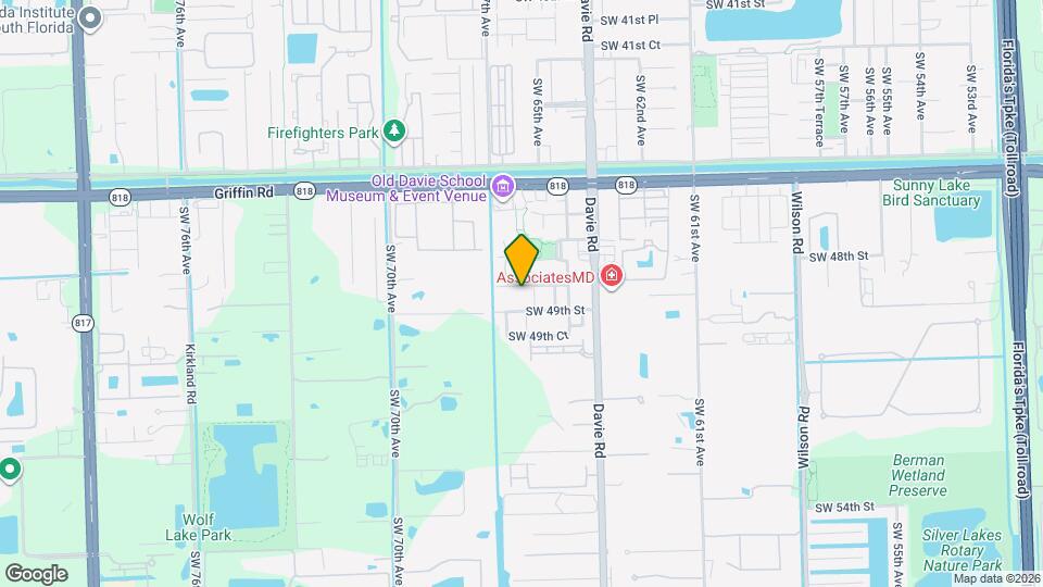 6622 SW 48th St Map and Location Details