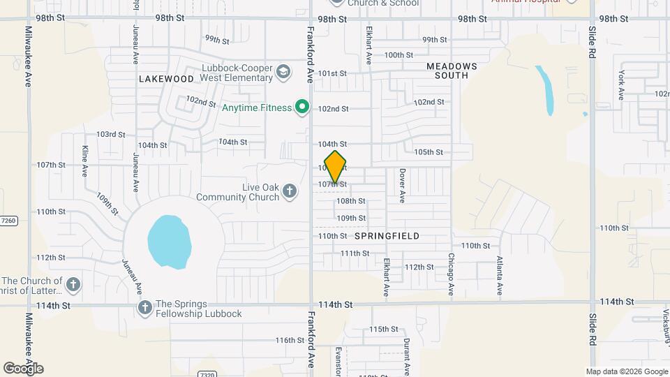 5729 107th St Map and Location Details