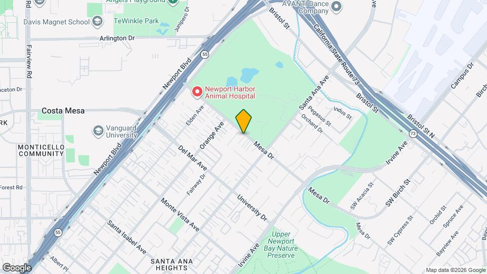 245 Mesa Dr, Unit C Map and Location Details