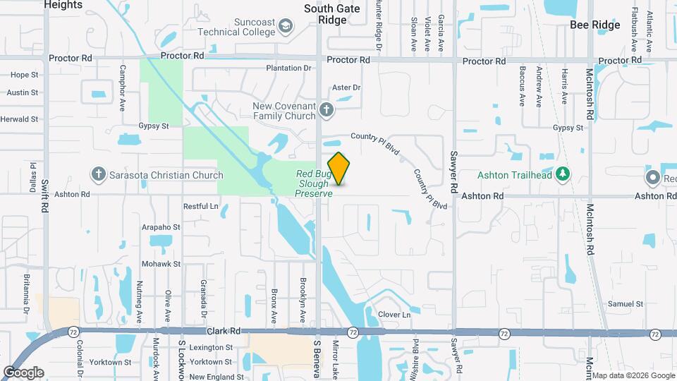 3663 Egerton Cir Mapa y Detalles de la Ubicación