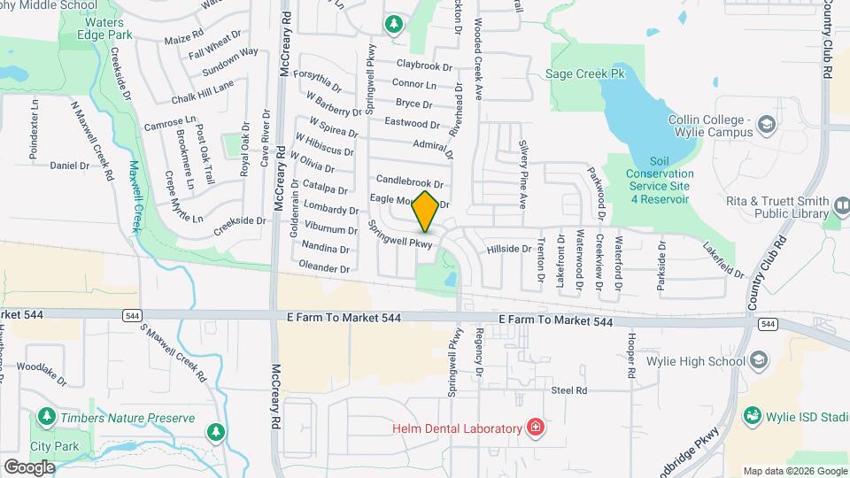 3006 Springwell Pkwy Map and Location Details