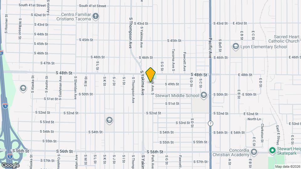 4826 Park Ave. S Map and Location Details