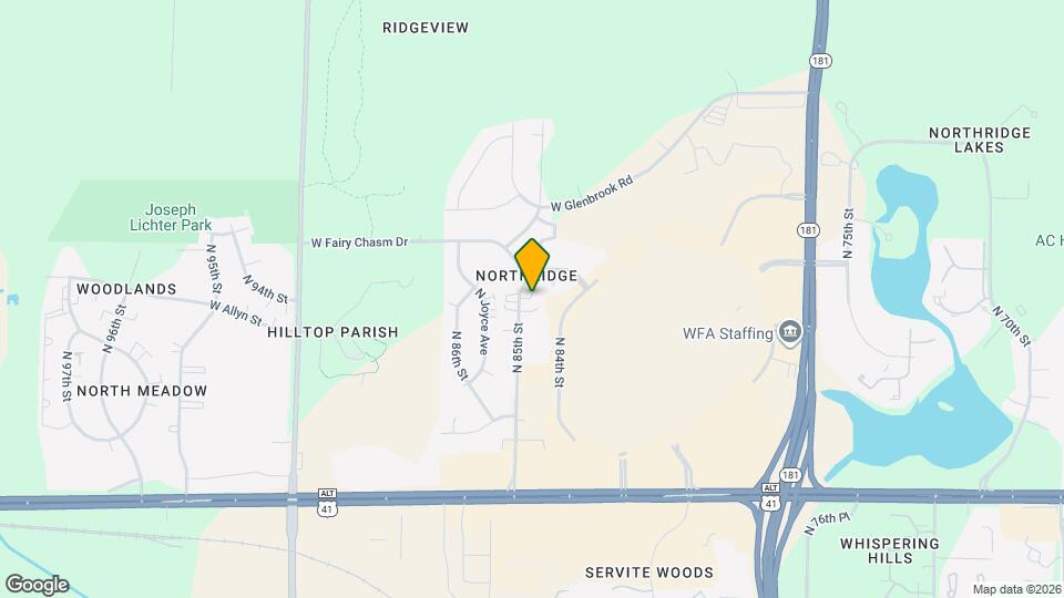 9088 N 85th St Map and Location Details
