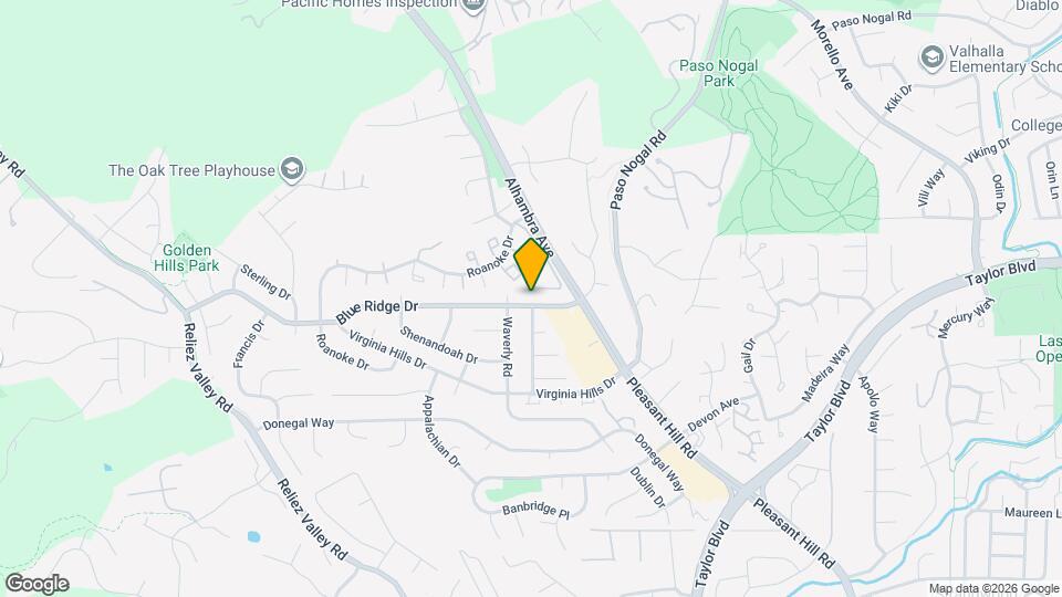 136 Blue Ridge Dr Map and Location Details