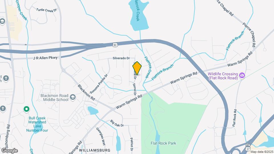 7310 San Vista Dr Mapa y Detalles de la Ubicación