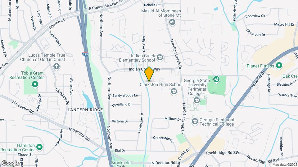605 Ridge Creek Dr Map and Location Details