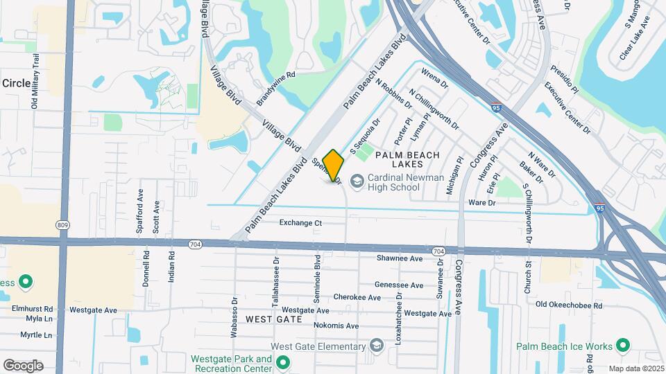 Spencer Place Condominium Map and Location Details