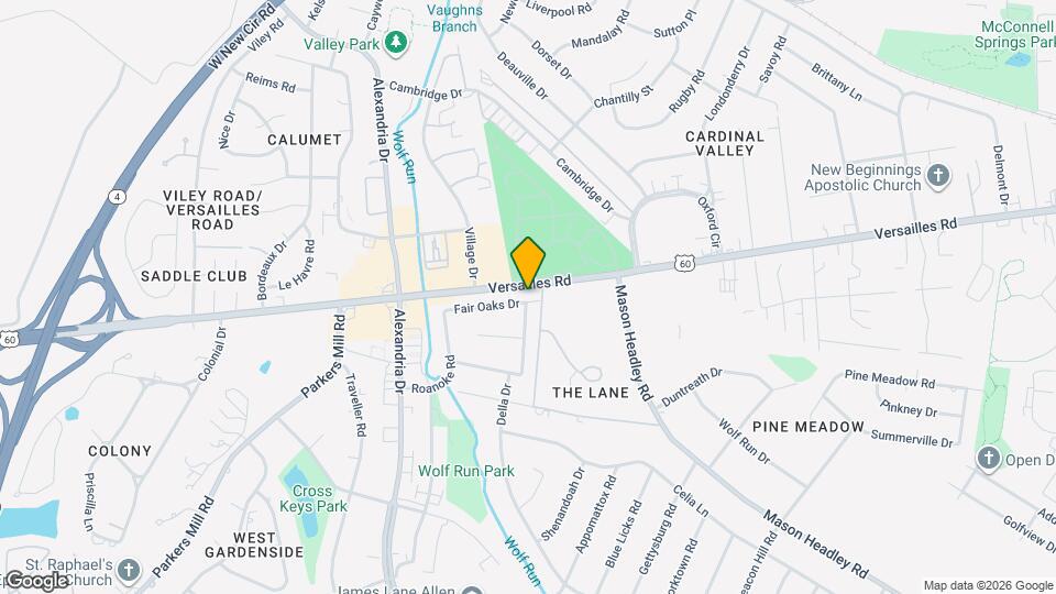 1969 Fair Oaks Dr Map and Location Details