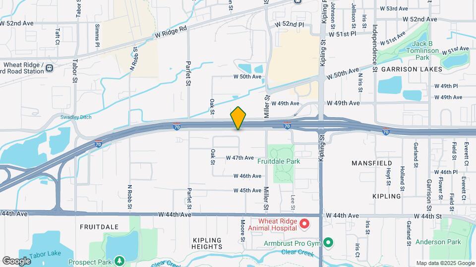 10605 W 48th Ave Map and Location Details