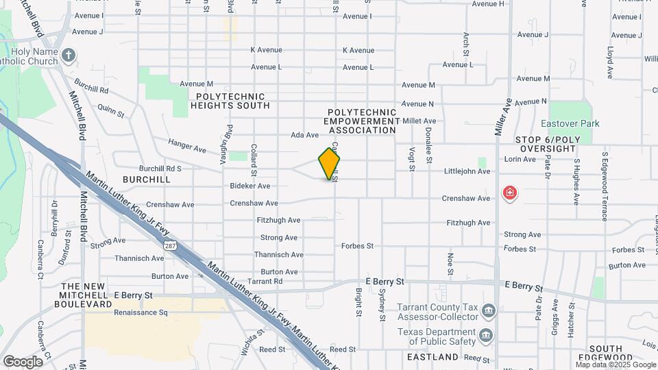 3536 S Littlejohn Ave Mapa y Detalles de la Ubicación