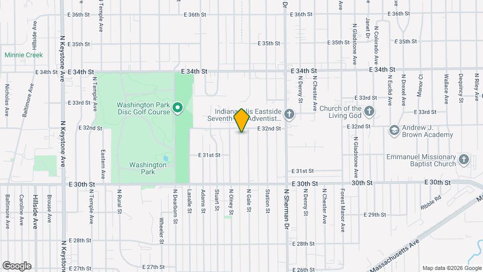 3154 N Gale St Mapa y Detalles de la Ubicación