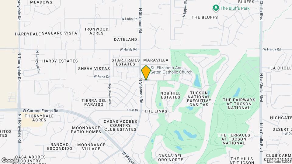 8545 N Gaetano Loop Map and Location Details