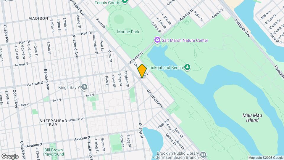 2301 Gerritsen Ave Map and Location Details