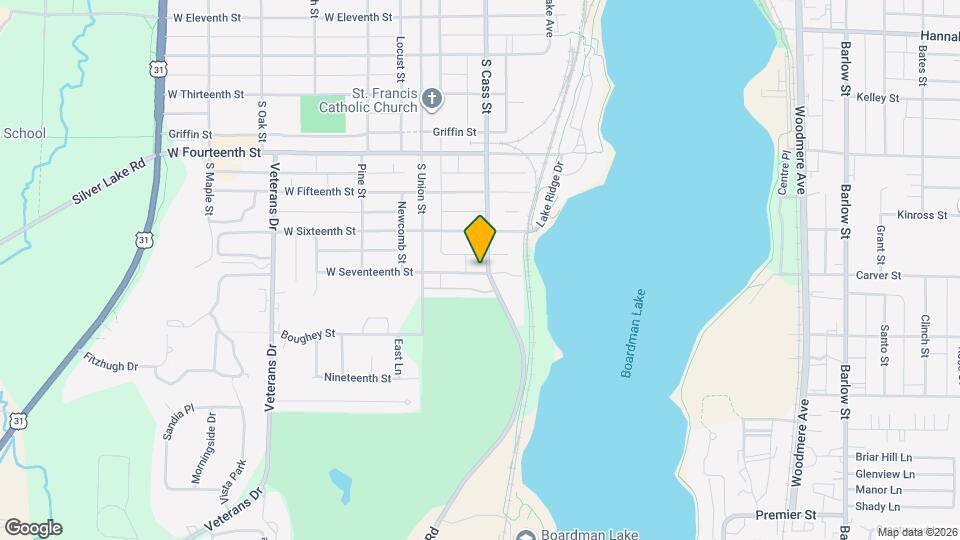 167 E Seventeenth St, Unit B Map and Location Details