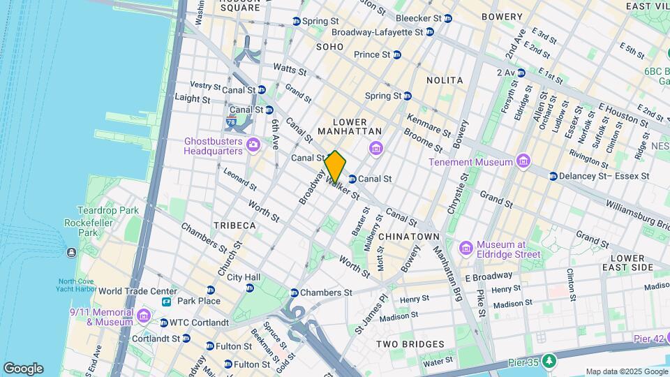 85 Walker St Mapa y Detalles de la Ubicación