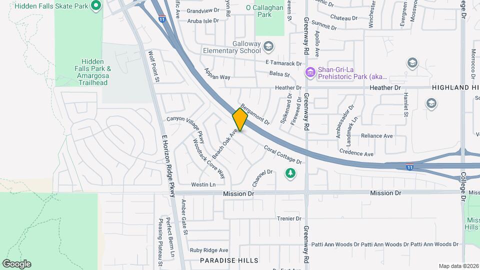 849 Coral Cottage Dr Map and Location Details