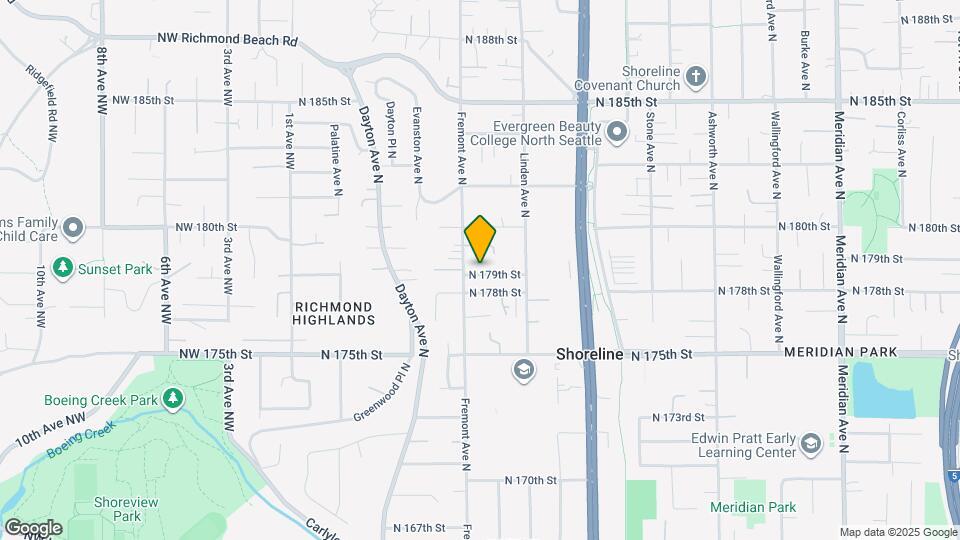 714 N 179th St Map and Location Details