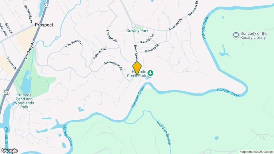 6405 Deep Creek Dr Map and Location Details