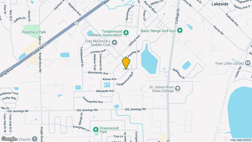 2859 Kiowa Ave Map and Location Details