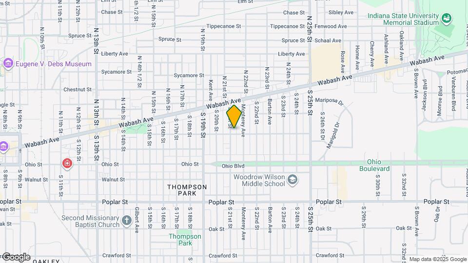 68 South 21st Street, Unit Unit B Map and Location Details